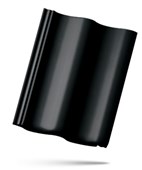 BRAMAC MORAVSKÁ TAŠKA PROTECTOR PLUS - betonová taška základní 1/1 - ebenově černá